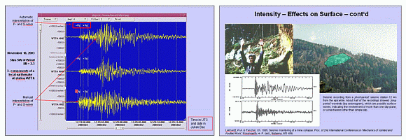 Skripten zur Vorlesung über Seismologie von Univ. Doz. Dr. Wolfgang Lenhardt (PDF zum Herunterladen)